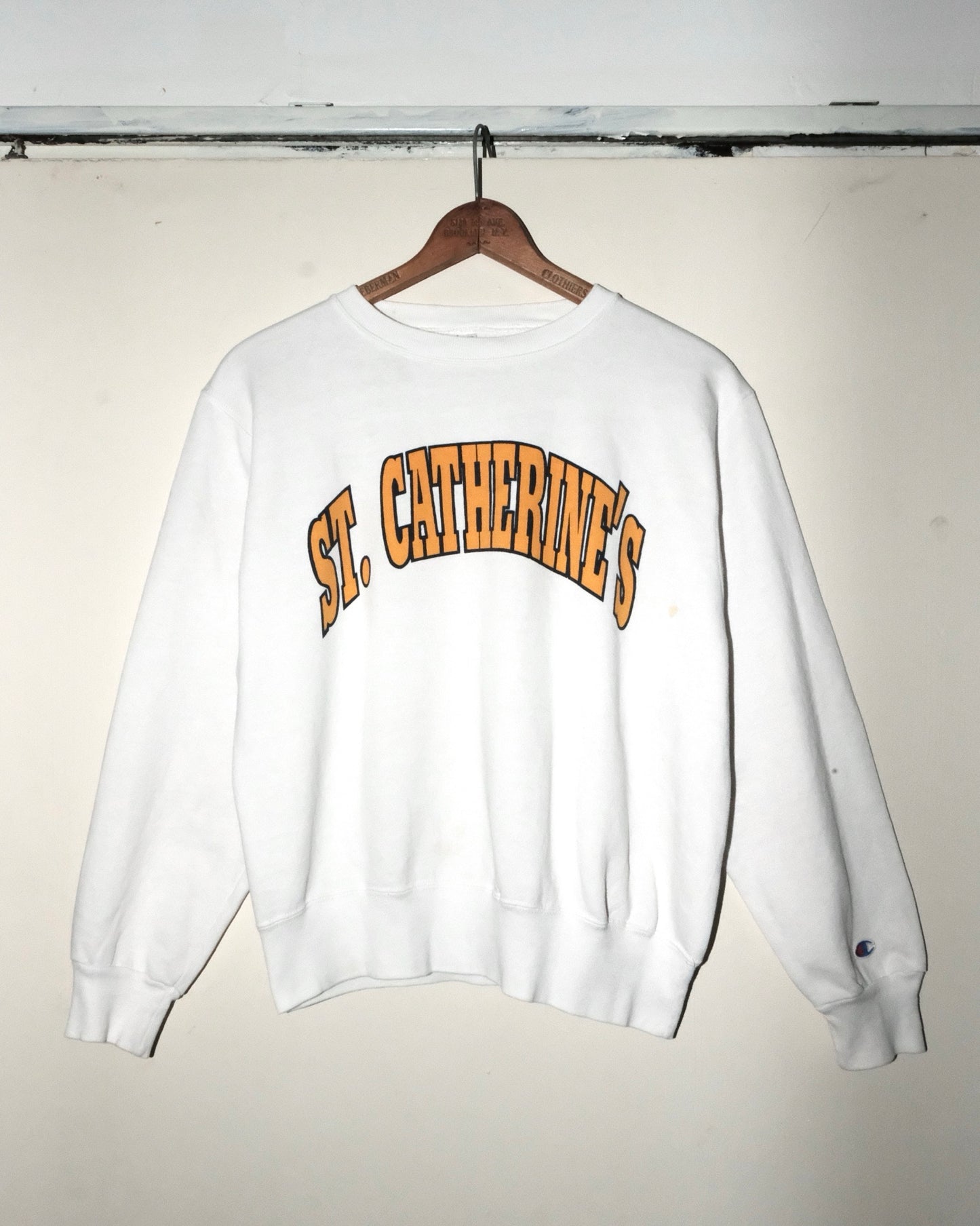 80s CHAMPIONS ST.CATHERINE'S CREWNCK SWEATSHIRT