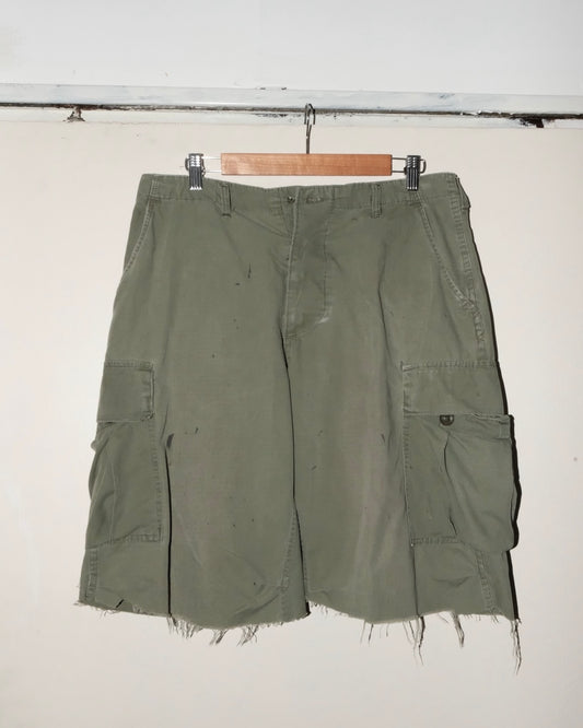 70s U.S. ARMY JUNGLE FATIGUES RIP-STOP SHORT