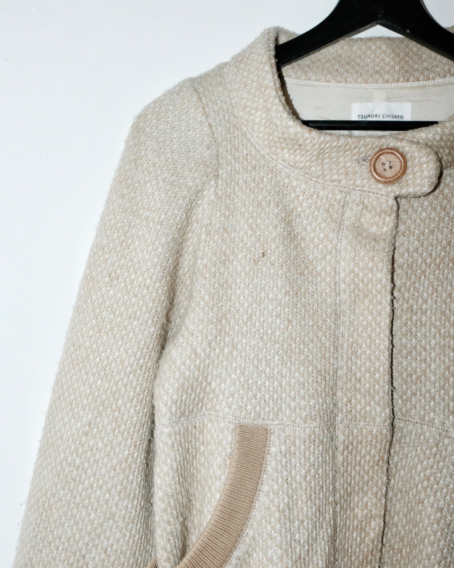 TSUMORI CHISATO TEXTURE WOOL JACKET