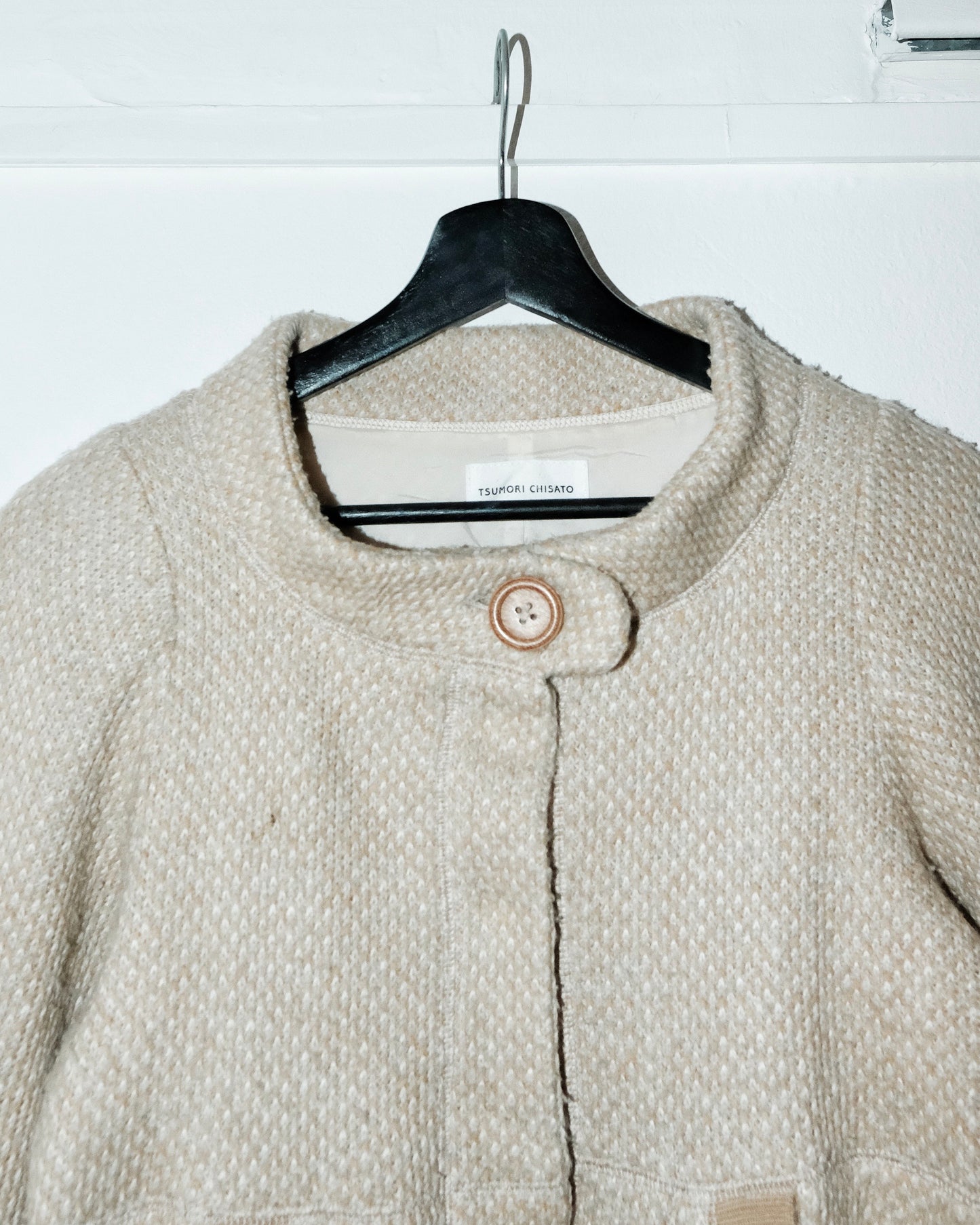 TSUMORI CHISATO TEXTURE WOOL JACKET